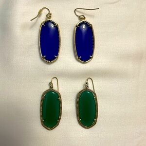 Kendra Scott earrings . 2 pairs